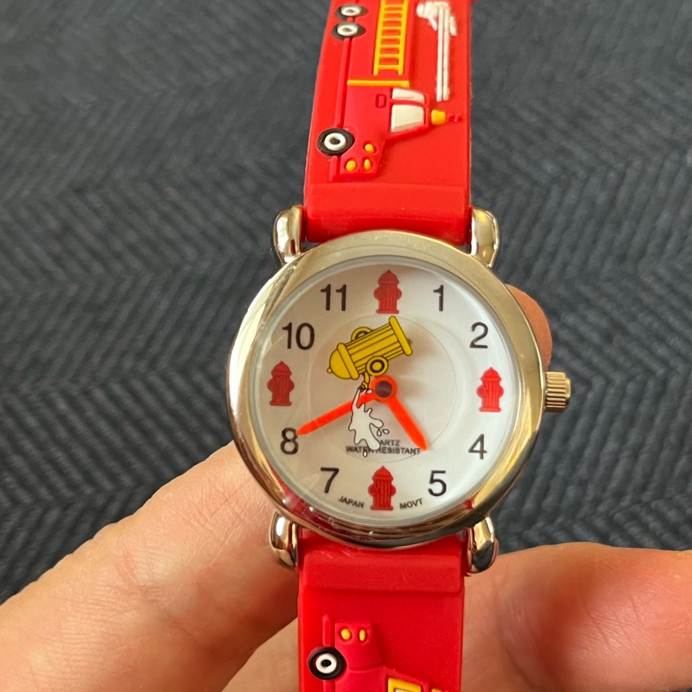 Brand New Kids Watch 3D Cartoon Silicone Stainless Steel Water Resistiant